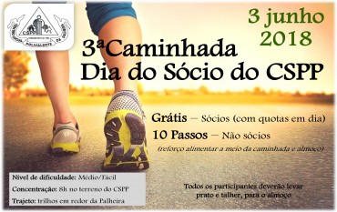 3ª Caminhada- Dia do Sócio do CSPP
